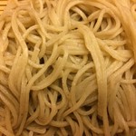 そばきり酒房 すだ金 - 「せいとそば」接写。蕎麦粉は長野県産の八ヶ岳の蕎麦粉を使用しているのだそうだ。