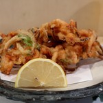 よし春 - 生桜海老かき揚げ