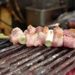 やきとり 正や - 京鴨葱串