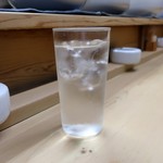 家庭料理 小川 - 芋焼酎水割り