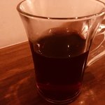 バルンバルン - ホットワイン(シナモンを入れるか入れないか聞いてもらったので、シナモン入りをお願い)