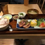 和カフェ Tsumugi - ご膳 鴨ロースステーキ