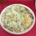 ラーメン二郎 - ラーメン（豚5枚）