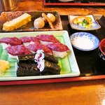 桜鍋 吉し多 - 桜すし定食￥８５０