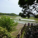 セント シュバイン - テラス席からライステラスをのぞむ