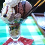 カフェ・フェロー - チョコパフェ（￥７５０）