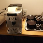 山形座 瀧波 - コーヒーは自由に飲めます♪