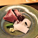 木山 - 造り　鰹たたき　剣先烏賊