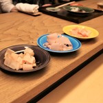 木山 - 恒例の削り節食べ比べ