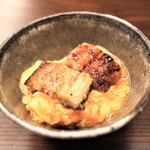 木山 - 食事①鰻玉丼