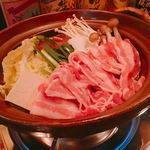 泡盛と沖縄料理　Aサインバー - パイナップルポーク鍋