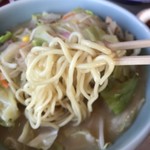 ○きよ亭 - 麺がちゃんぽん麺でない。。