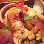 惣門 - 吹き寄せ八寸