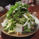 手打蕎麦 とし庵 - 苦味野菜のサラダ