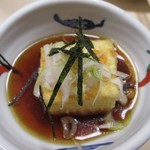 じゅん平 - 揚げ出し豆腐　