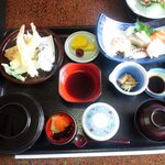 washokuresutorammiyoshi - 天刺定食（岬）