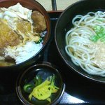 かな福 - 2011.5.4 カツ丼セット