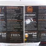 Ultimate Burger - メニュー