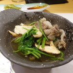 柳家錦 - 松茸入り熊茸鍋です