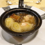 トゥ・ラ・ジョア - 下仁田葱のオーブン焼き