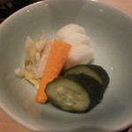 てんぷら 深町 - 香の物