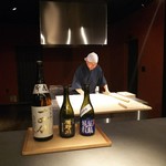 山形座 瀧波 - 蕎麦打ちは支配人もするのだとか♪