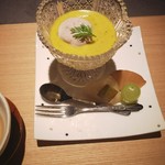 山形座 瀧波 - かぼちゃのムース♪