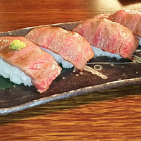 牛屋 銀兵衛 銀座本店 - 和牛握り