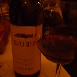 カーサ ヴェッキア - 当夜の赤ワイン