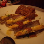 ロス・レイエス・マーゴス - 2008/9月某日：マテ貝のソテー・煮込みミートボール添え