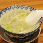 Gyuutan Sumibiyaki Rikyuu - テールスープ