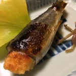 比良山荘 - 子持ち鮎の味噌漬け焼