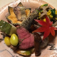 比良山荘 - 豪華な先付