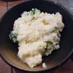 Shimbashi Yakiton - ×ポテトサラダ　190円