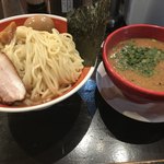 完熟らーめん本丸分店 ミソ次郎 - つけ麺大盛り
            