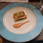 煮込み＆具材たっぷりの料理 クヴェルクル - 前菜　野菜のテリーヌ