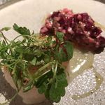 レストランベルス - ホタテとビーツ
