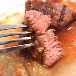 ビーフラッシュ イオンモール浦和美園店 - やわらかジューシーな焼き具合