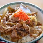 そば処　藤水 - ミニ丼は牛丼で・・