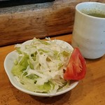 寿司処　雅 - ランチの（？）サラダ