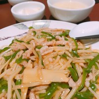 碧麗春 - 青椒肉絲あんかけ焼きそば