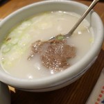 妻家房 - コムタン定食980円