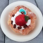 ペンギンベーカリーカフェ - 初恋いちご　340円　2017/11