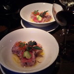 黒米キュービック寿司美味しかった♪：クリスマスディナーコース：2010年12月