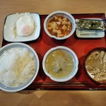 盛岡月が丘食堂 - 朝食セット（４００円）
