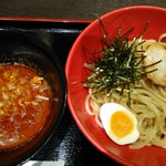 博多つけ麺 御○屋 - つけ麺（辛さノーマル）　