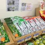 玄海みなとん里 - アスパラ平麺や海苔そうめん・うどん・パスタなどのユニークな麺もありました。