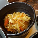 風遊斎 - セットの人参シリシリーです。