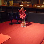Ristorante 美郷 - 真っ赤なテーブルクロス