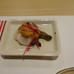 中國菜 神谷 - 2017.11 ホタテ貝、あん肝ソース